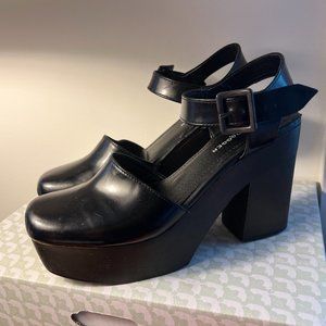 Kelsi Dagger Brooklyn Platform Mules / Clogs | Women's US Size 8